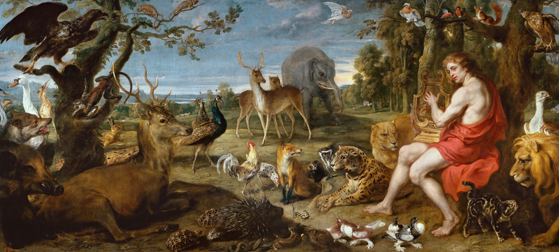 Orpheus and the Animals de Frans Snyders