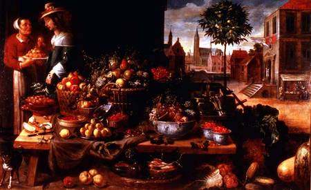 The Fruit Stall de Frans Snyders