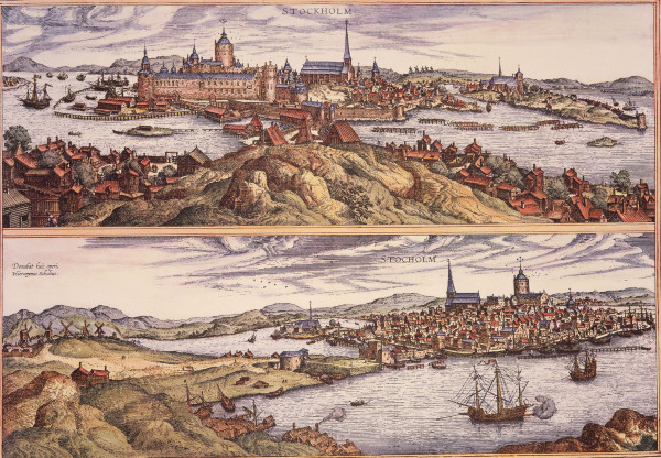 Views of Stockholm de Franz Hogenberg