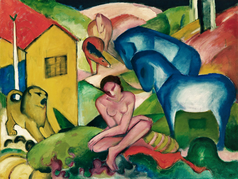 The dream. de Franz Marc