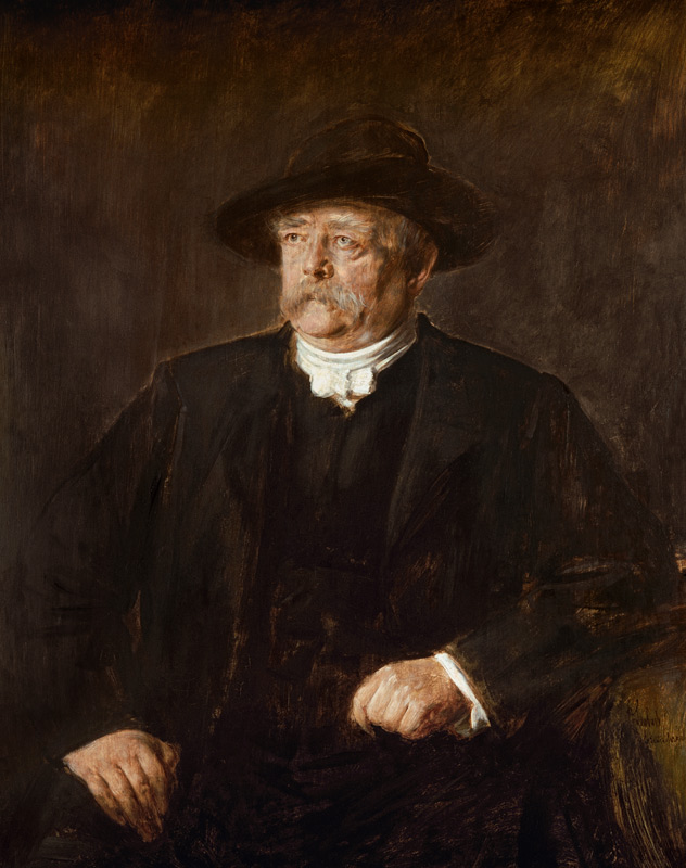 Otto von Bismarck de Franz von Lenbach