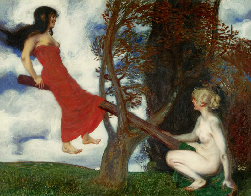 El subibaja de Franz von Stuck