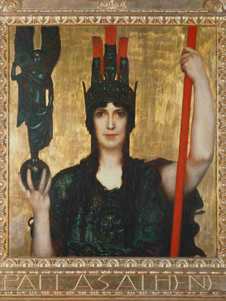 Palas Atenea de Franz von Stuck