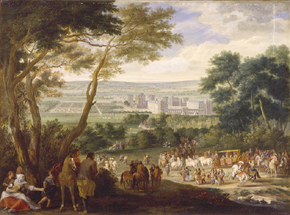 Die Ankunft Louis XIV. in Vincennes. de Französisch