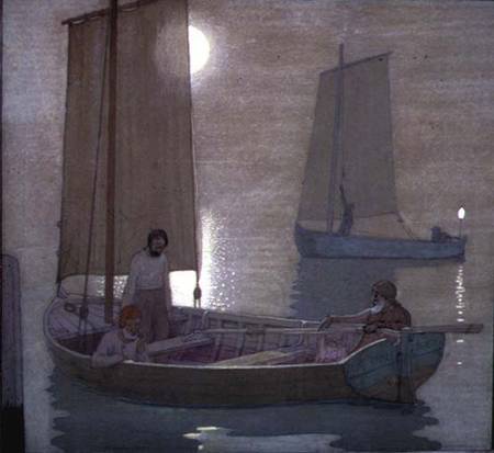 The Three Brothers de Frederick Cayley Robinson