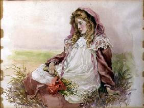 Girl with Poppies