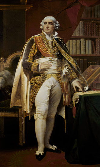 Portrait of Jean-Jacques-Regis de Cambaceres (1753-1824) de Frederik Henry Schopin