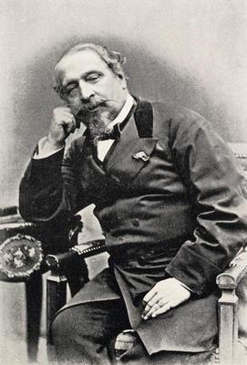 Napoleon III (1808-73) (b/w photo)