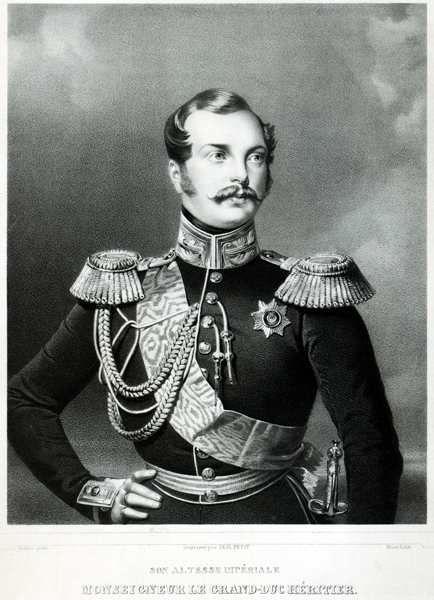 Alexander II (1818-81) of Russia de French School