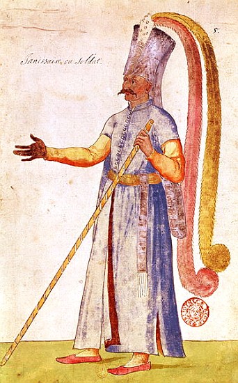 A Janissary or soldier de French School