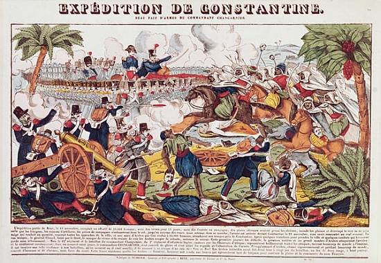 Expedition in Constantine under the Command of General Nicolas Changarnier (1793-1877) November 1836 de French School