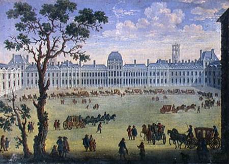 Imaginary View of the Tuileries de French School