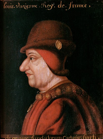 Louis XI (1423-83) de French School