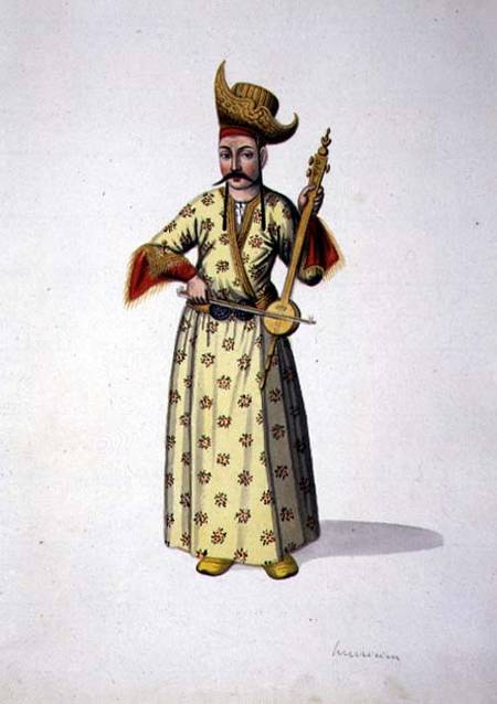 Musician, Ottoman period de French School