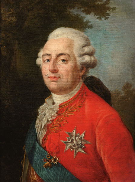 Portrait of Louis XVI (1754-93) King of France de French School