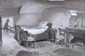 An Attic Interior of an Artist in Paris