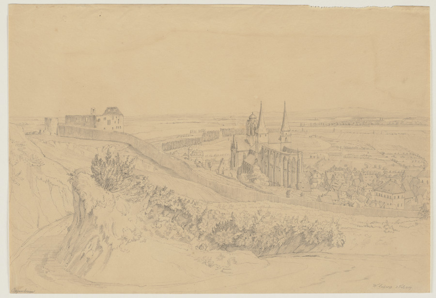 View on Oppenheim de Friedrich Wilhelm Ludwig