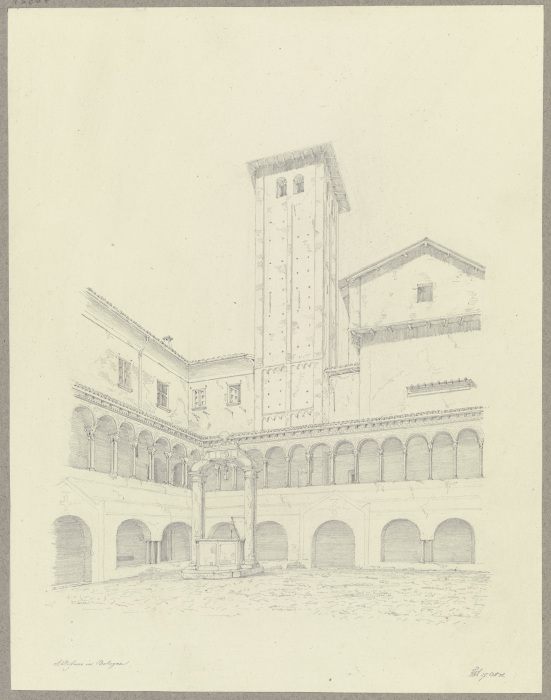 Der Kreuzgang von S. Stefano in Bologna de Friedrich Wilhelm Ludwig