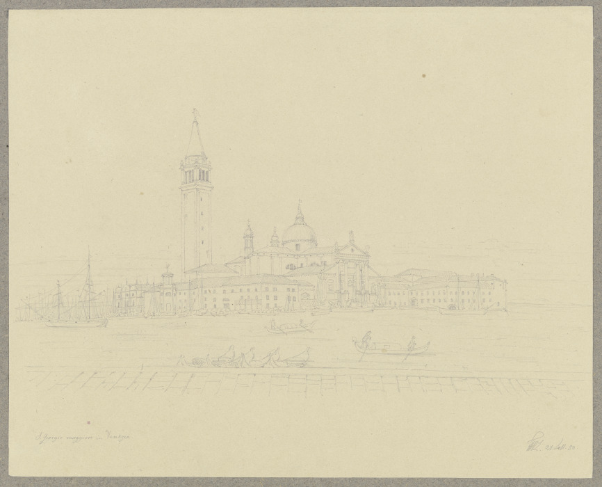 S. Giorgio Maggiore in Venedig de Friedrich Wilhelm Ludwig