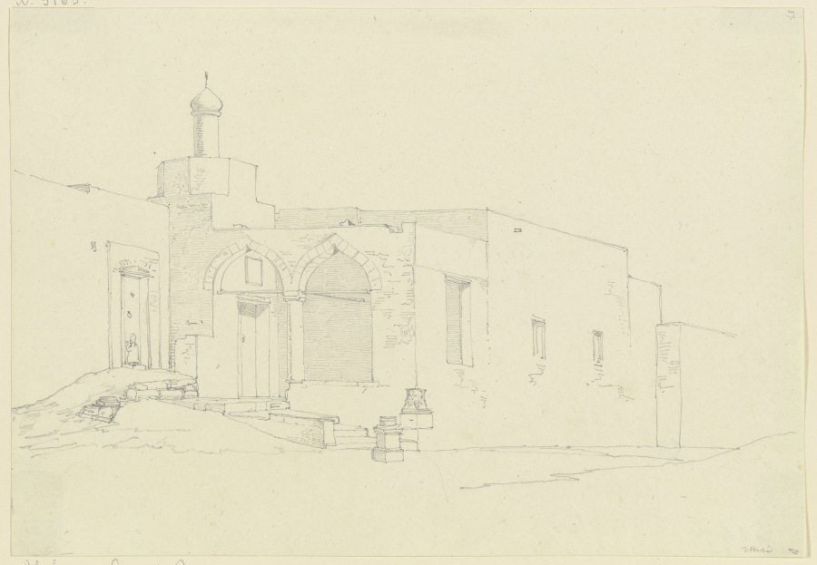 Kleine ägyptische Moschee de Friedrich Maximilian Hessemer