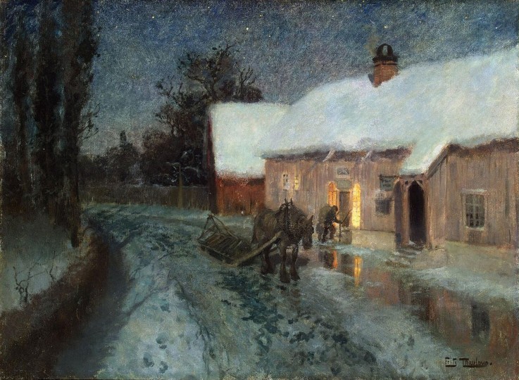 Night de Frits Thaulow