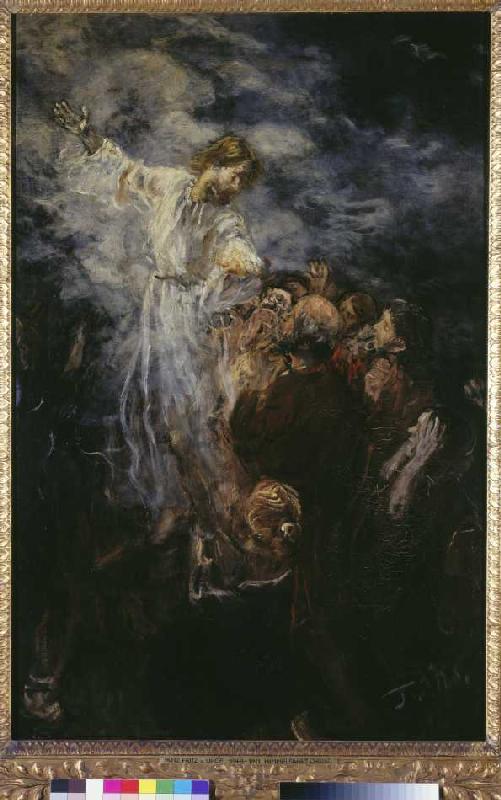 Himmelfahrt Christi (Skizze) de Fritz von Uhde