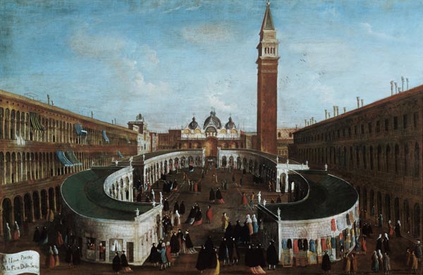 Fair in St. Mark's Square de Gabriele Bella