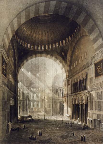 Constantinople , Hagia Sophia de Gaspard Fossati