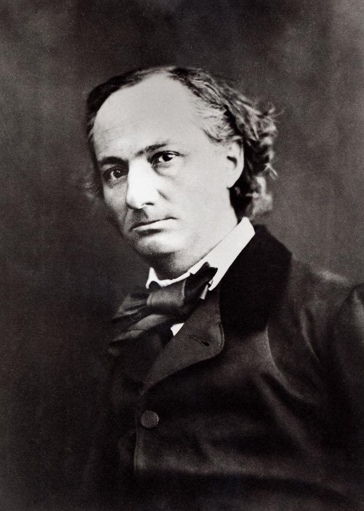 Charles Baudelaire (1821-67) (b/w photo)  de Gaspard Felix Tournachon Nadar