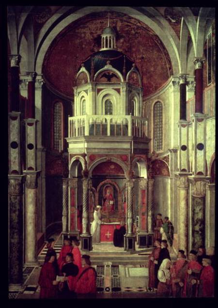 The Miraculous Healing of Pietro de' Ludovici de Gentile Bellini