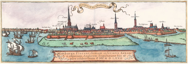 Hamburg de Georg Braun