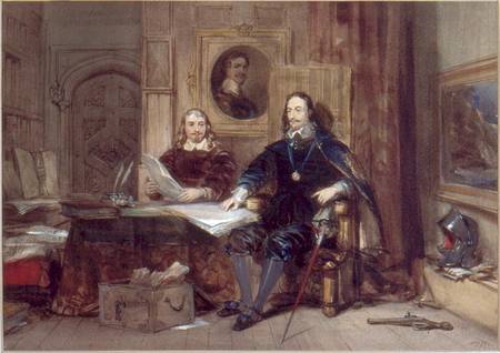 Charles I and his Secretary de George Cattermole