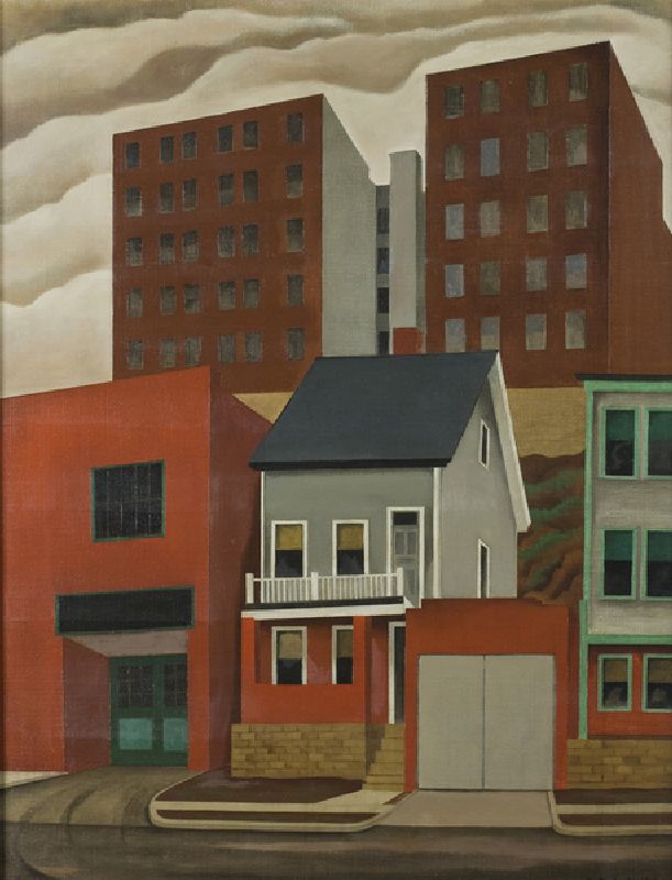 Untitled, 1931 (oil on canvas) de George Copeland Ault