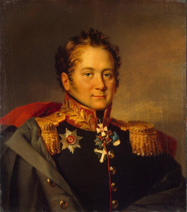 Portrait of General Alexander Alexandrovich Pisarev (1780-1848) de George Dawe