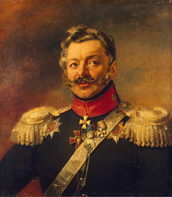 Portrait of General Count Peter Petrovich von der Pahlen (1777-1864) de George Dawe