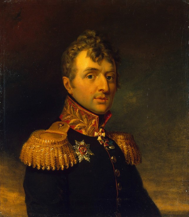 Portrait of Prince Ivan V. Manteuffel (1772-1813) de George Dawe
