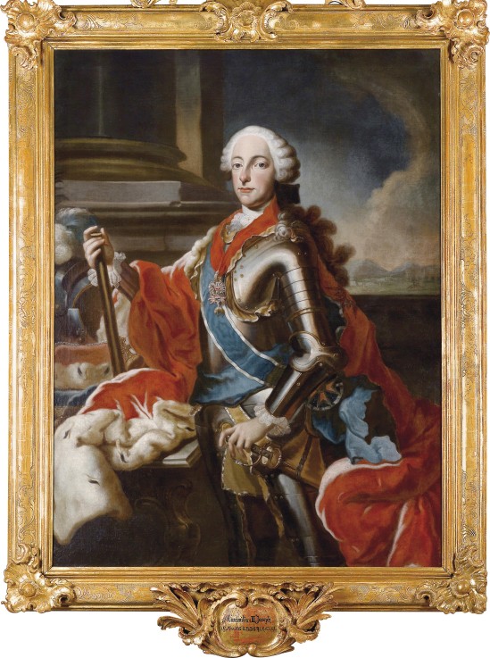 Portrait of Maximilian III Joseph (1727-1777), Elector of Bavaria de George Desmarées