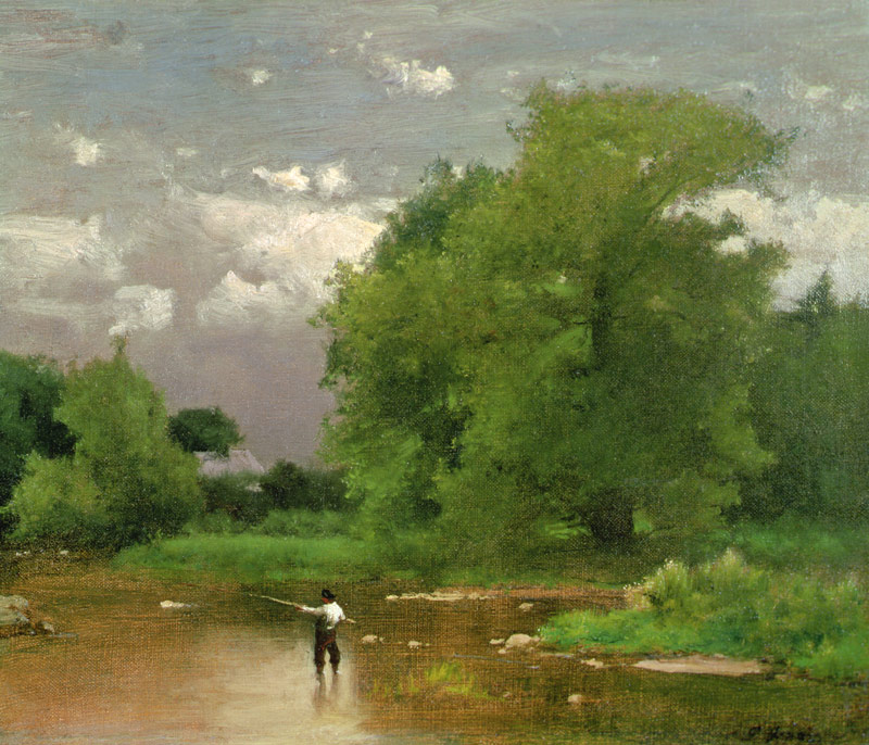 Pampton, New Jersey de George Jnr. Inness