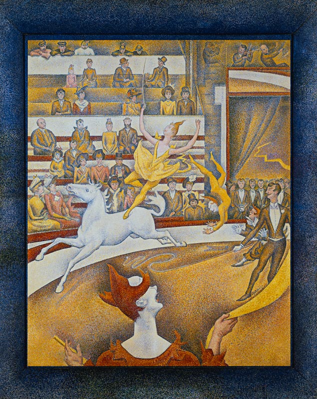 Seurat / Le cirque / 1891 de Georges Seurat