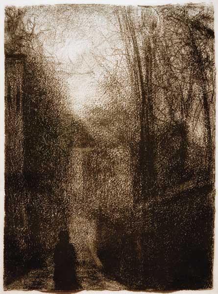 G.Seurat, Dem Weg folgend de Georges Seurat