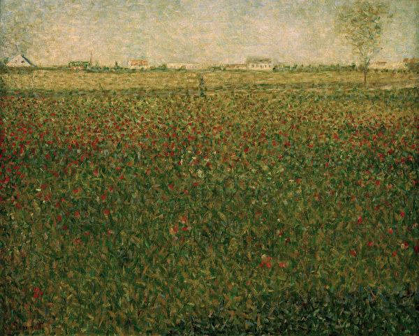 G.Seurat, La Luzerne, Saint-Denis de Georges Seurat