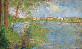 G.Seurat / Spring at the Grande Jatte