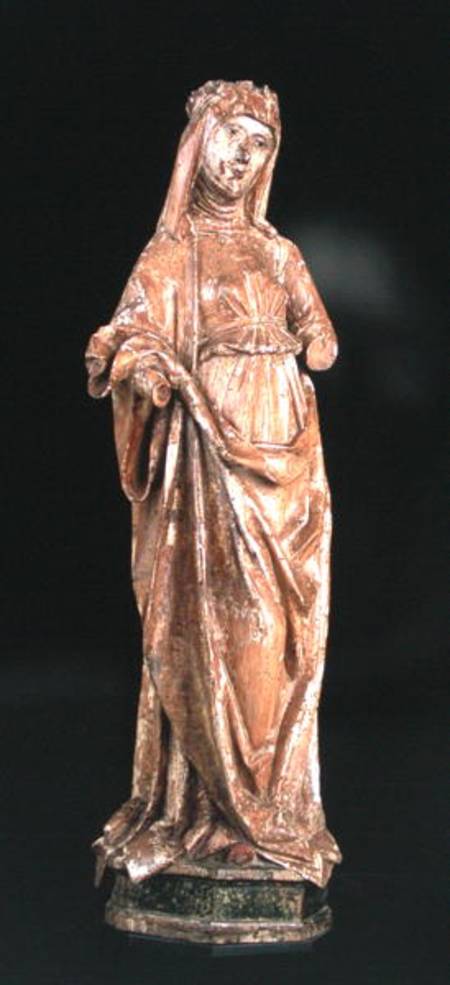 St. Elizabeth of Hungary (1207-31) de German School