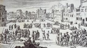 Slave Market in Algiers (engraving)