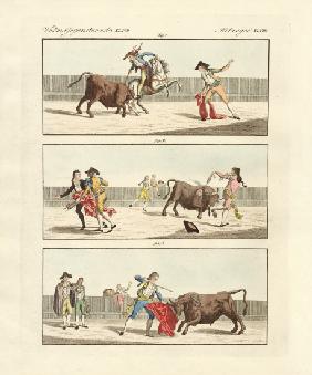 Bullfights of the Spanish