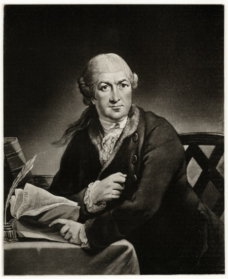 David Garrick de German School, (19th century)