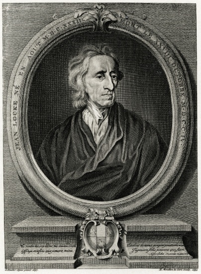 John Locke de German School, (19th century)