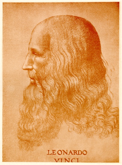 Leonardo da Vinci de German School, (19th century)