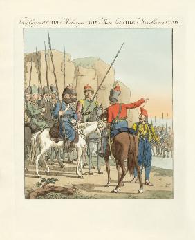 Lighty Russian irregular cavalry