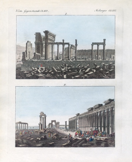 Ruins of Palmyra de German School, (19th century)